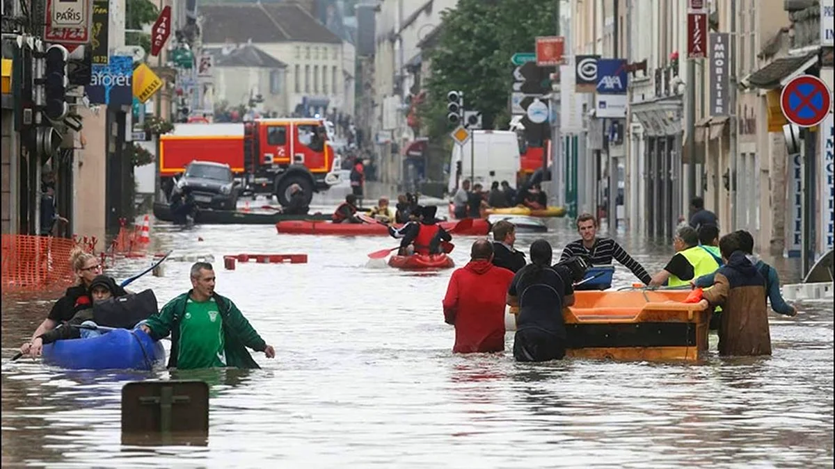 Наводнение в Европе 2020