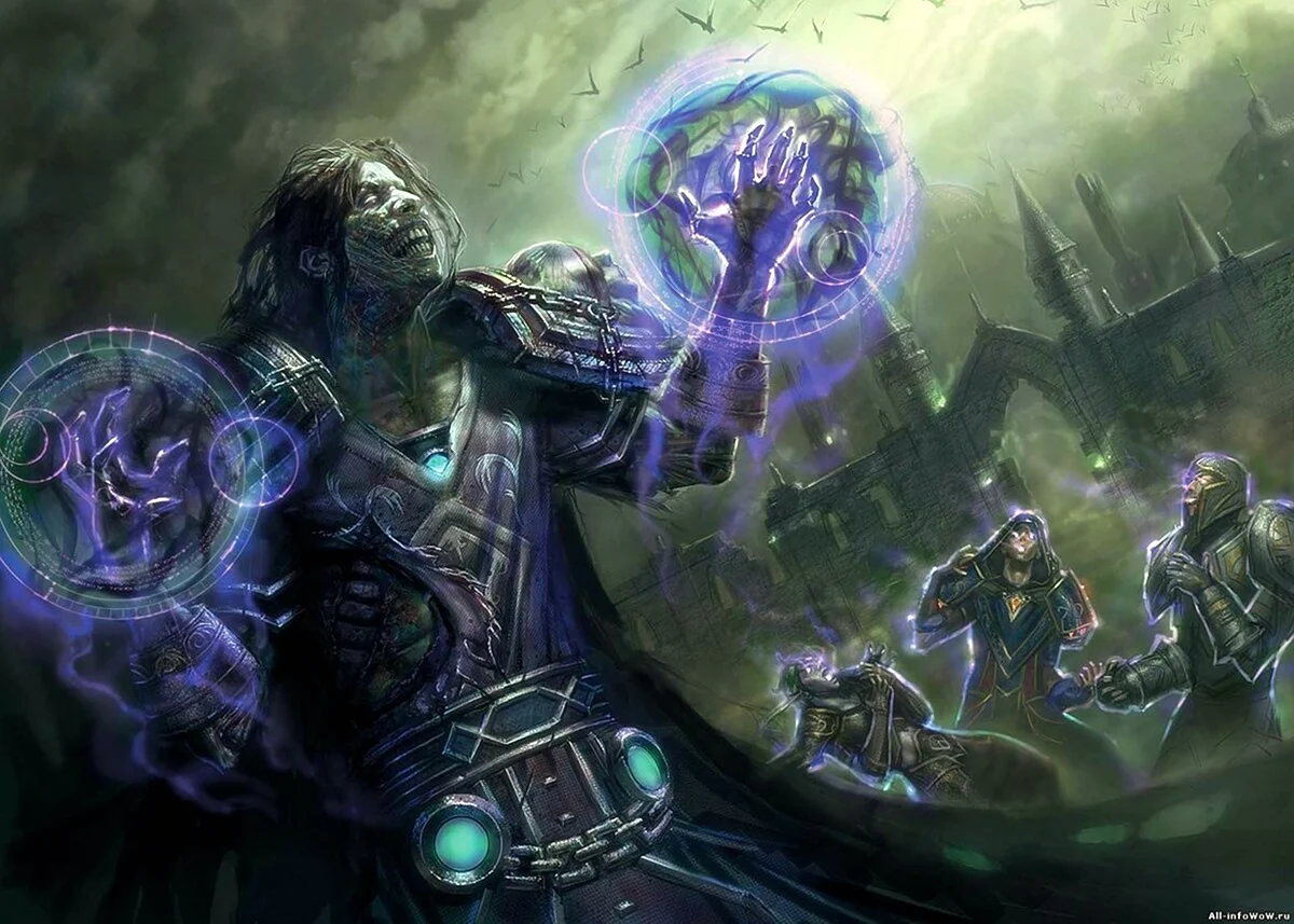 Некромантка Warcraft Art