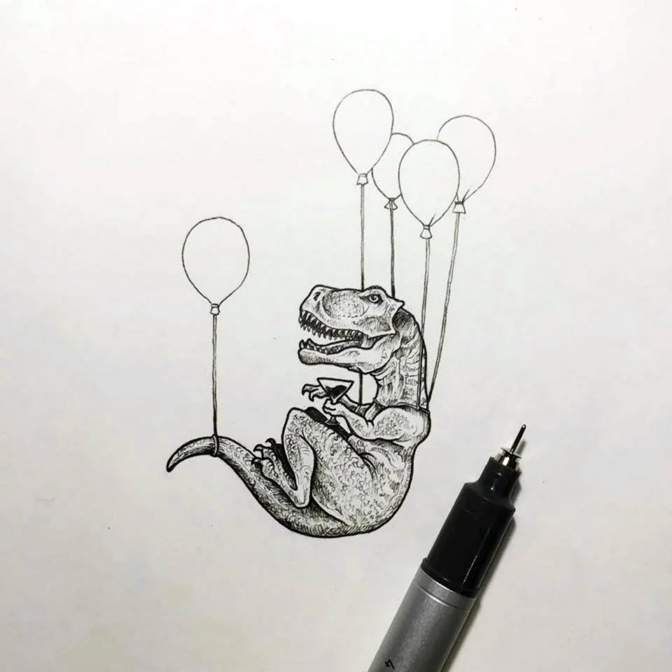 Необычные рисунки карандашом