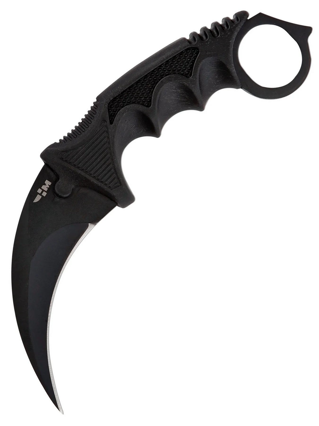 Нож металлический керамбит Ножемир HCS-4 CSGO чёрная патина