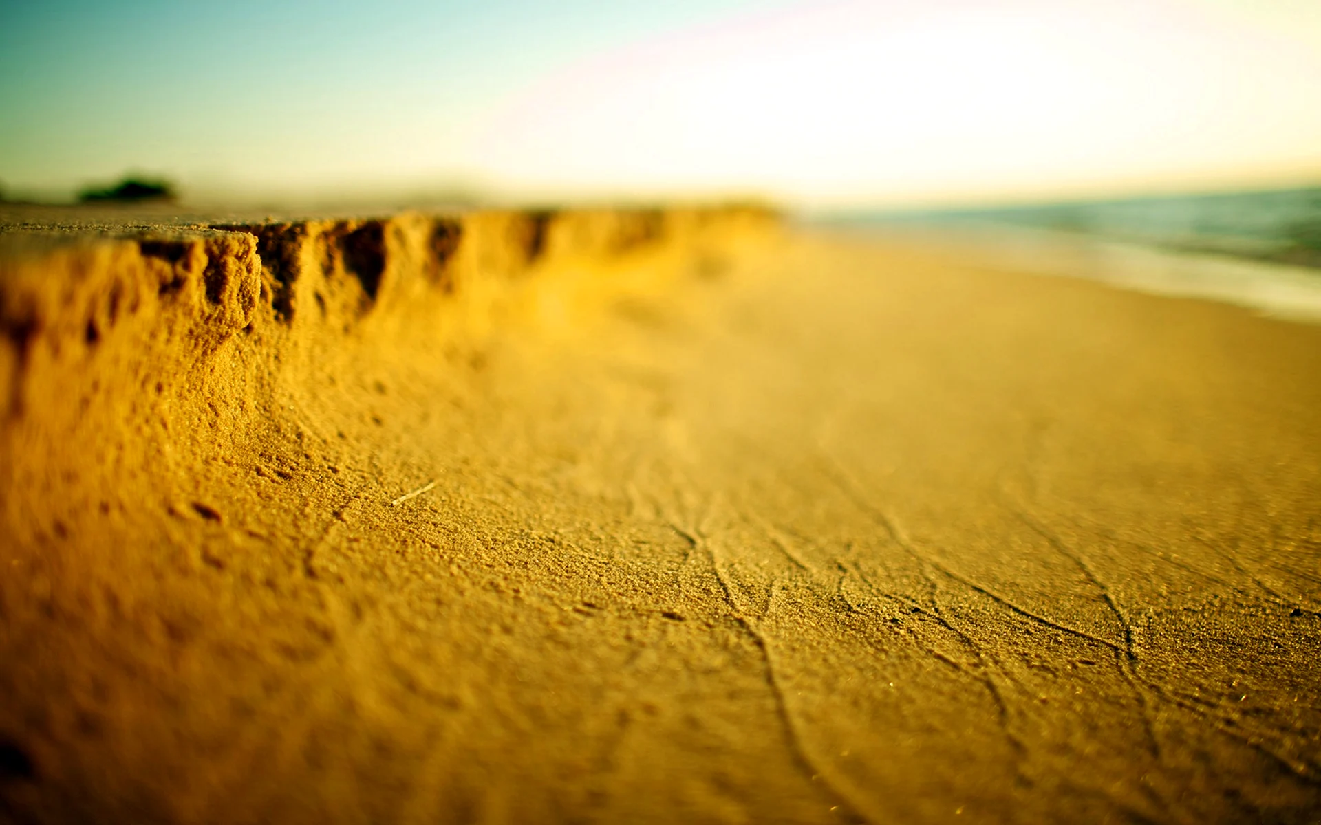 Обои песок