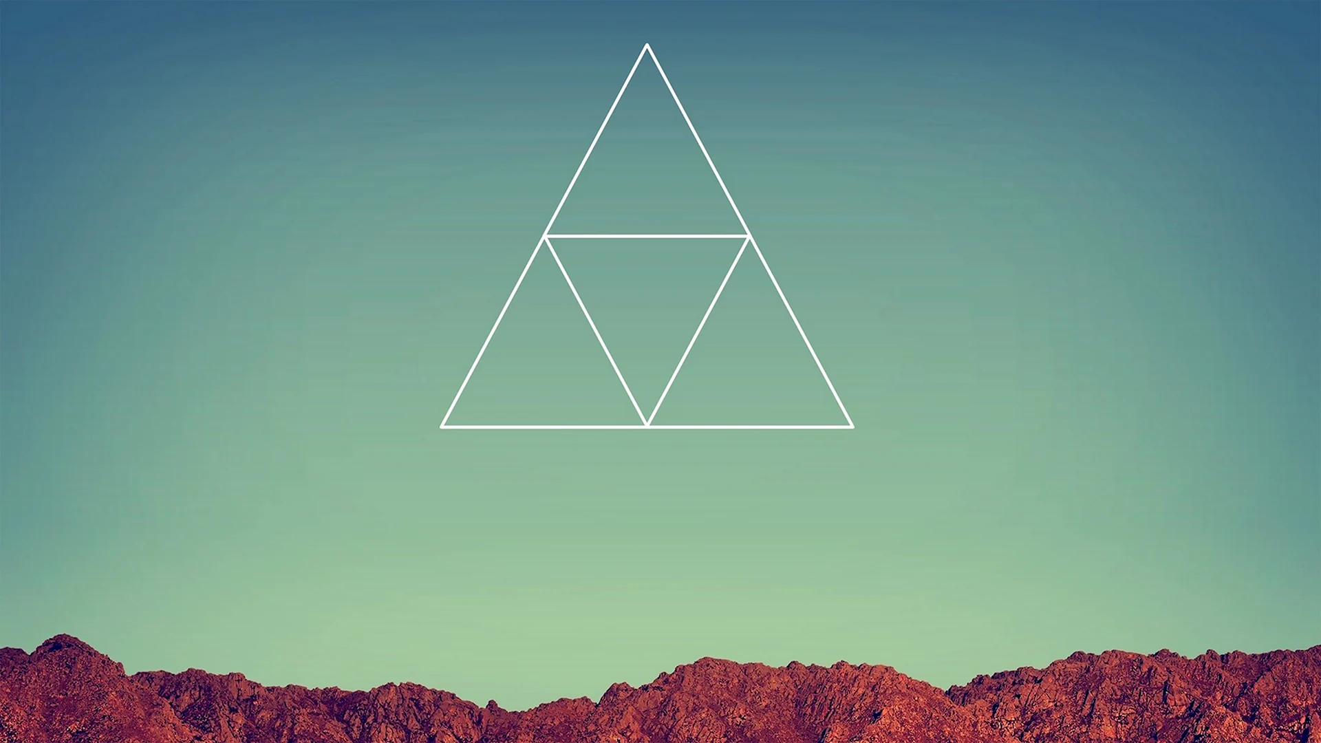 Обои треугольники