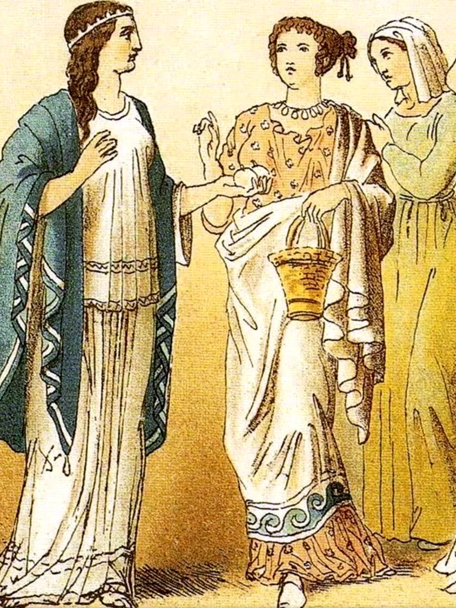Одежда древнего Рима Хитон