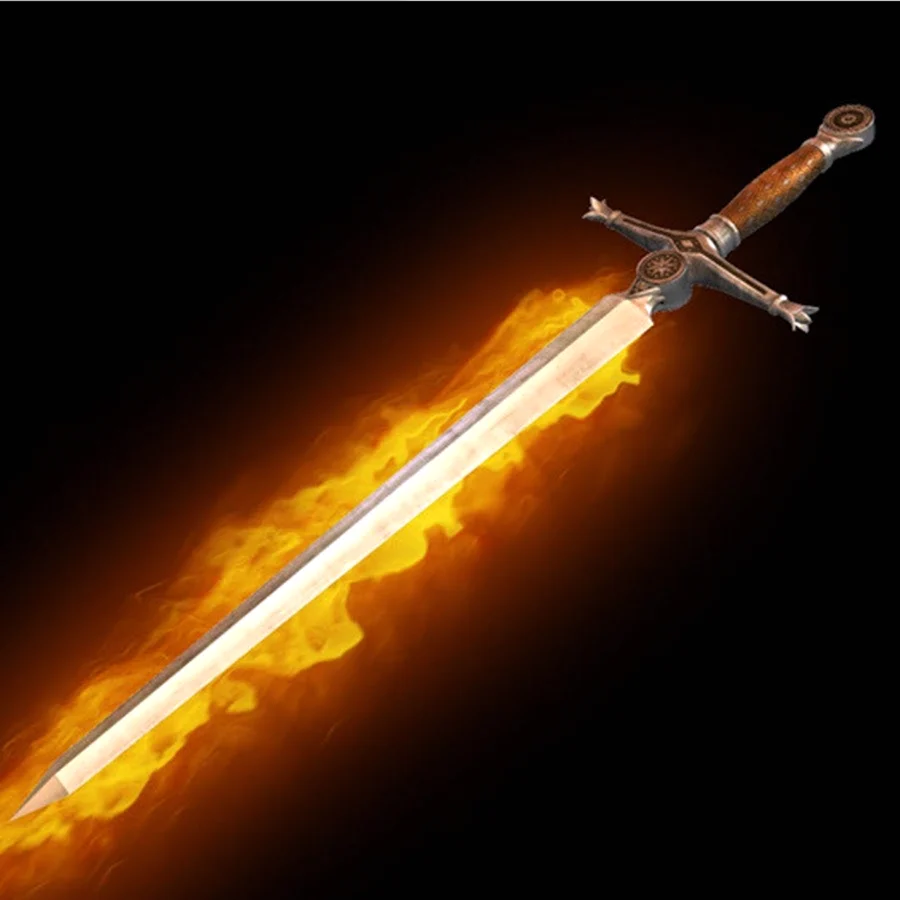 Огненный двуручный меч ВОВ