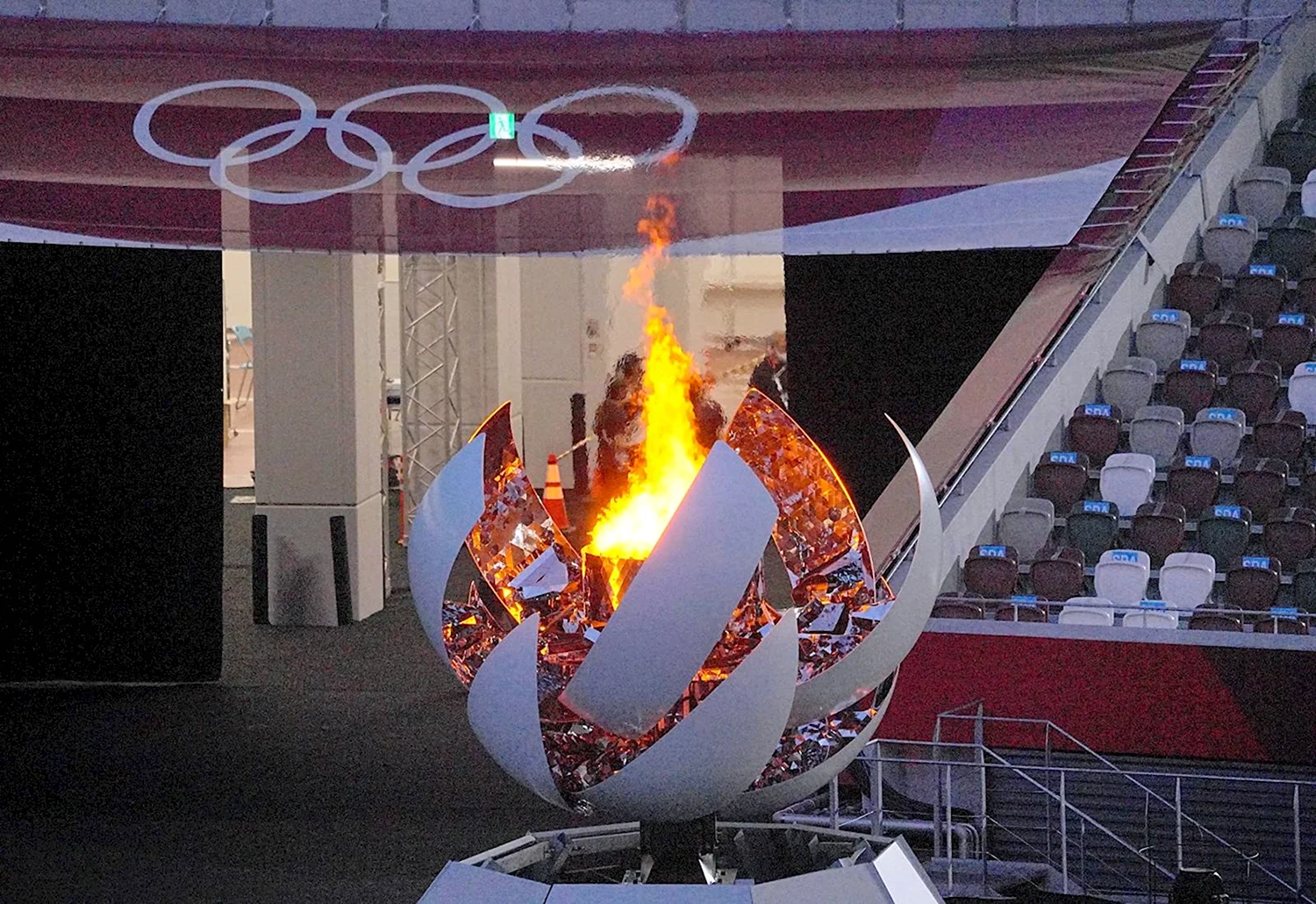 Олимпийский огонь в Пекине 2022