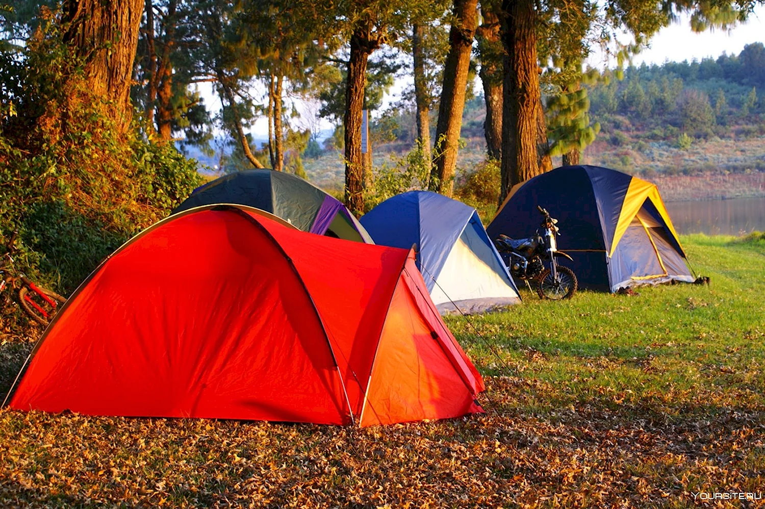 Палаточный лагерь на Дукке