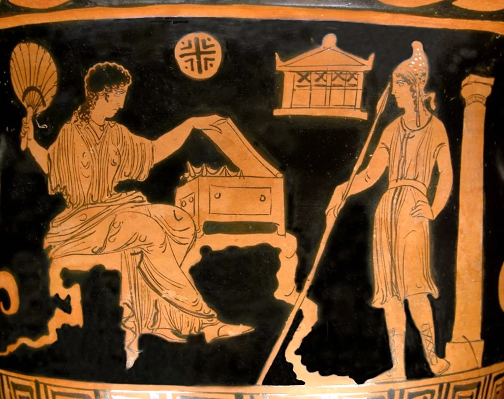 Парис и Елена в древней Греции