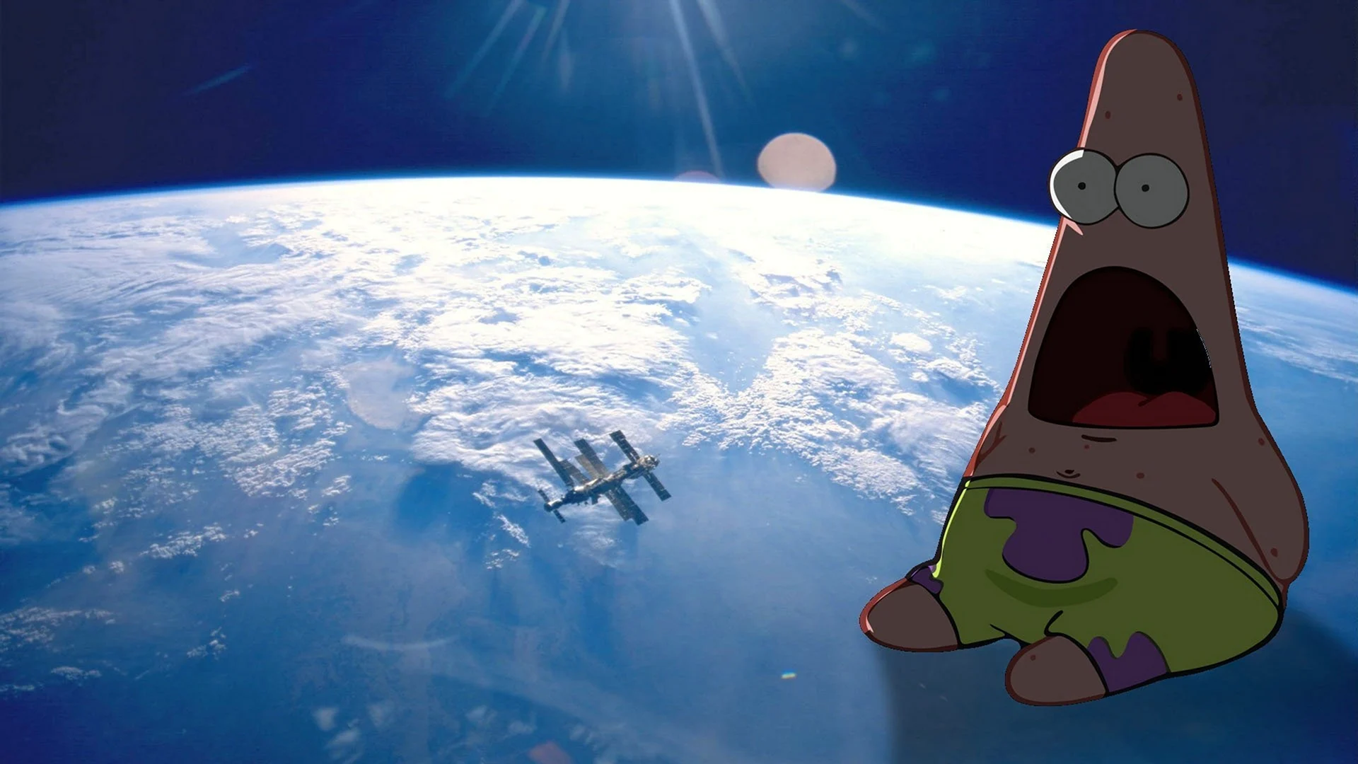 Патрик в космосе