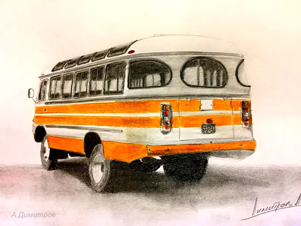 Раскраска Автобуса🚌ПАЗ |Coloring book bus | Transportation, Boys