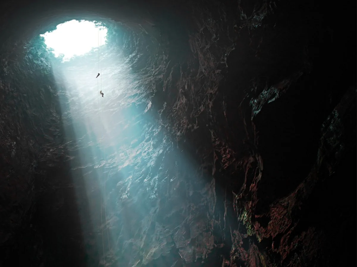 Пещера Ласточкино гнездо Мексика