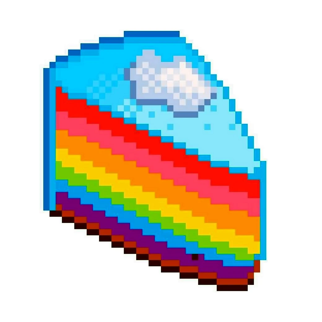 Пиксельный торт