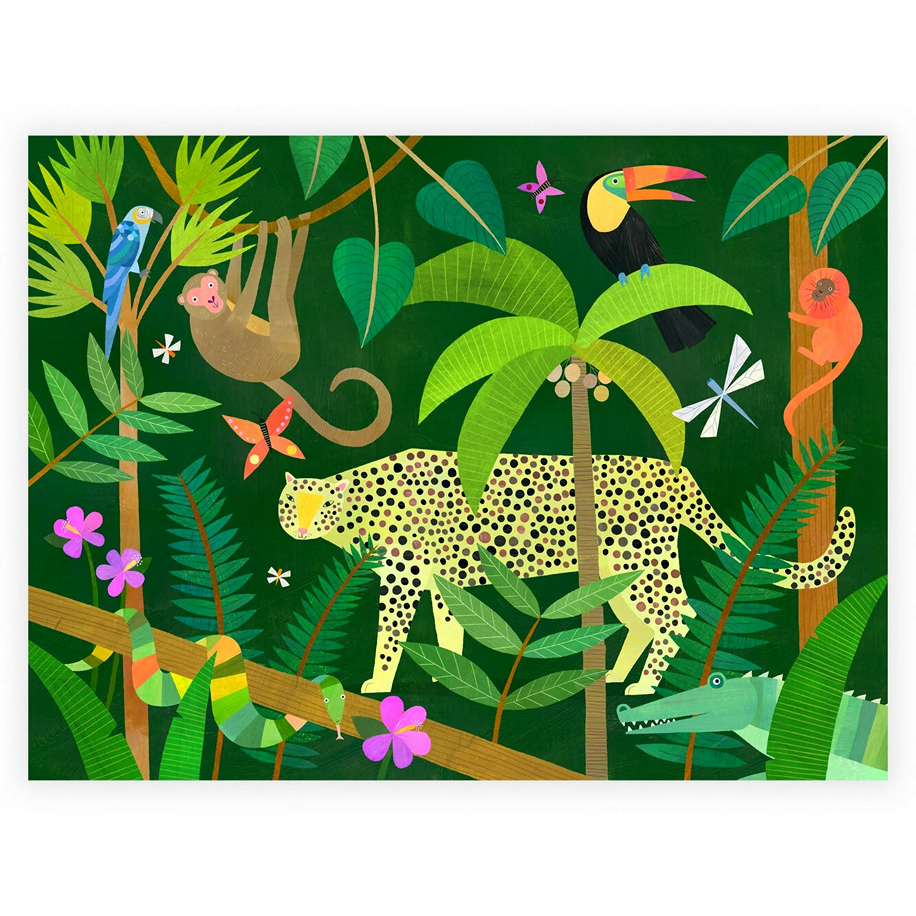 Плакат джунгли