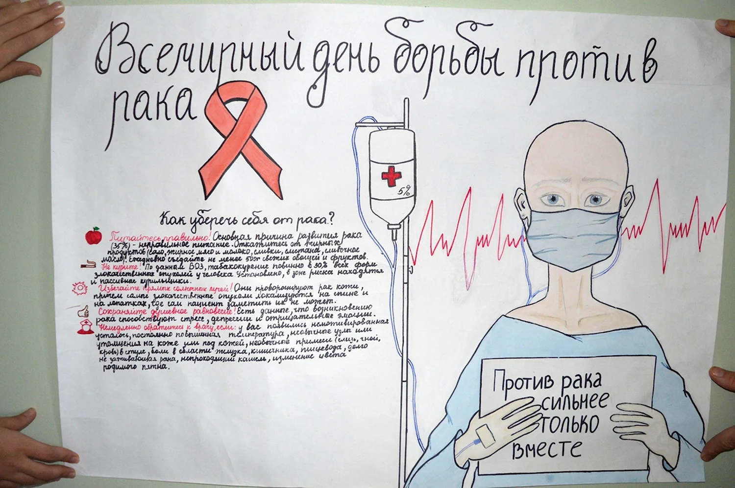 Плакат на тему онкология