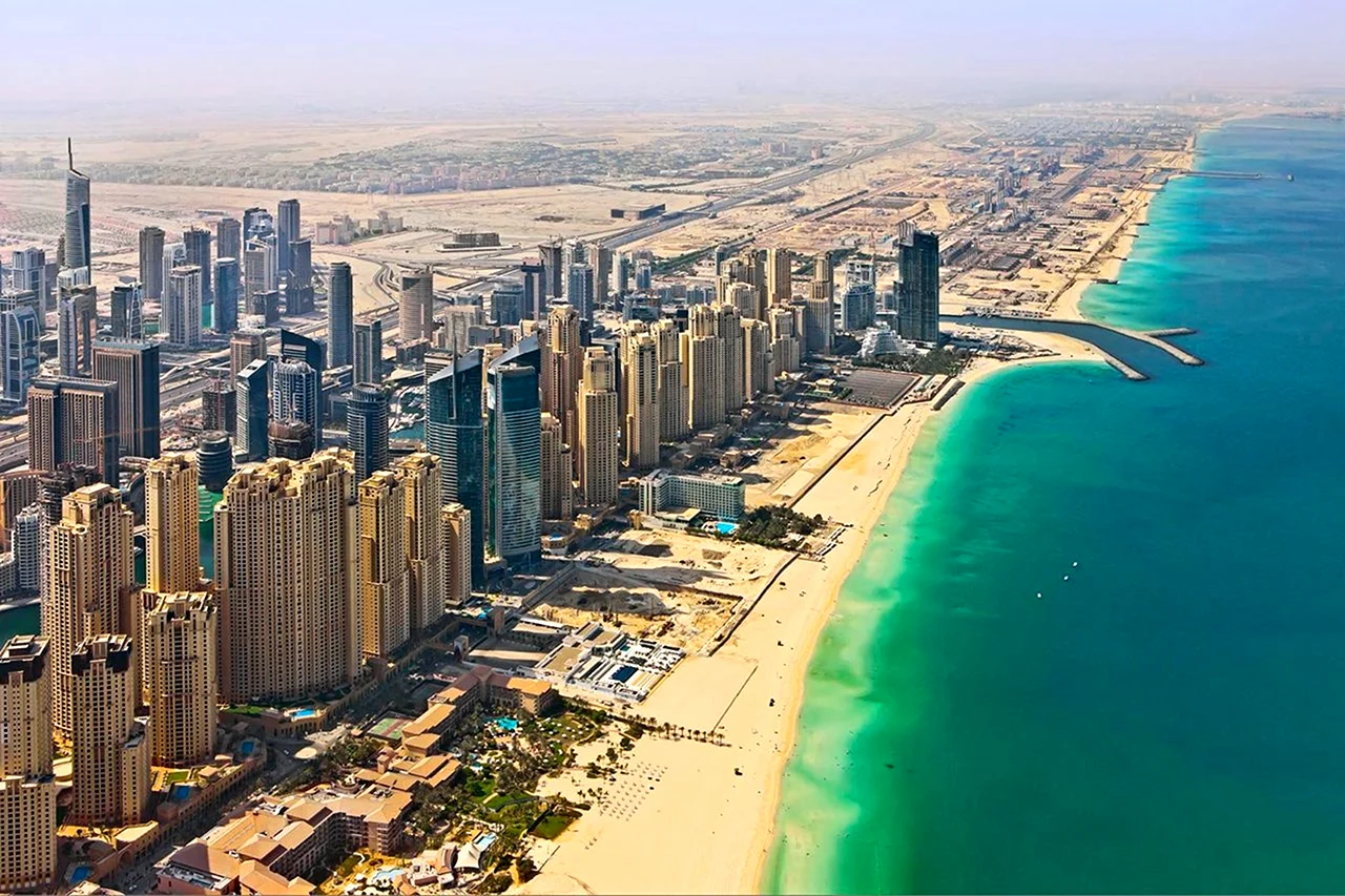 Пляж Джумейра Марина в Дубае