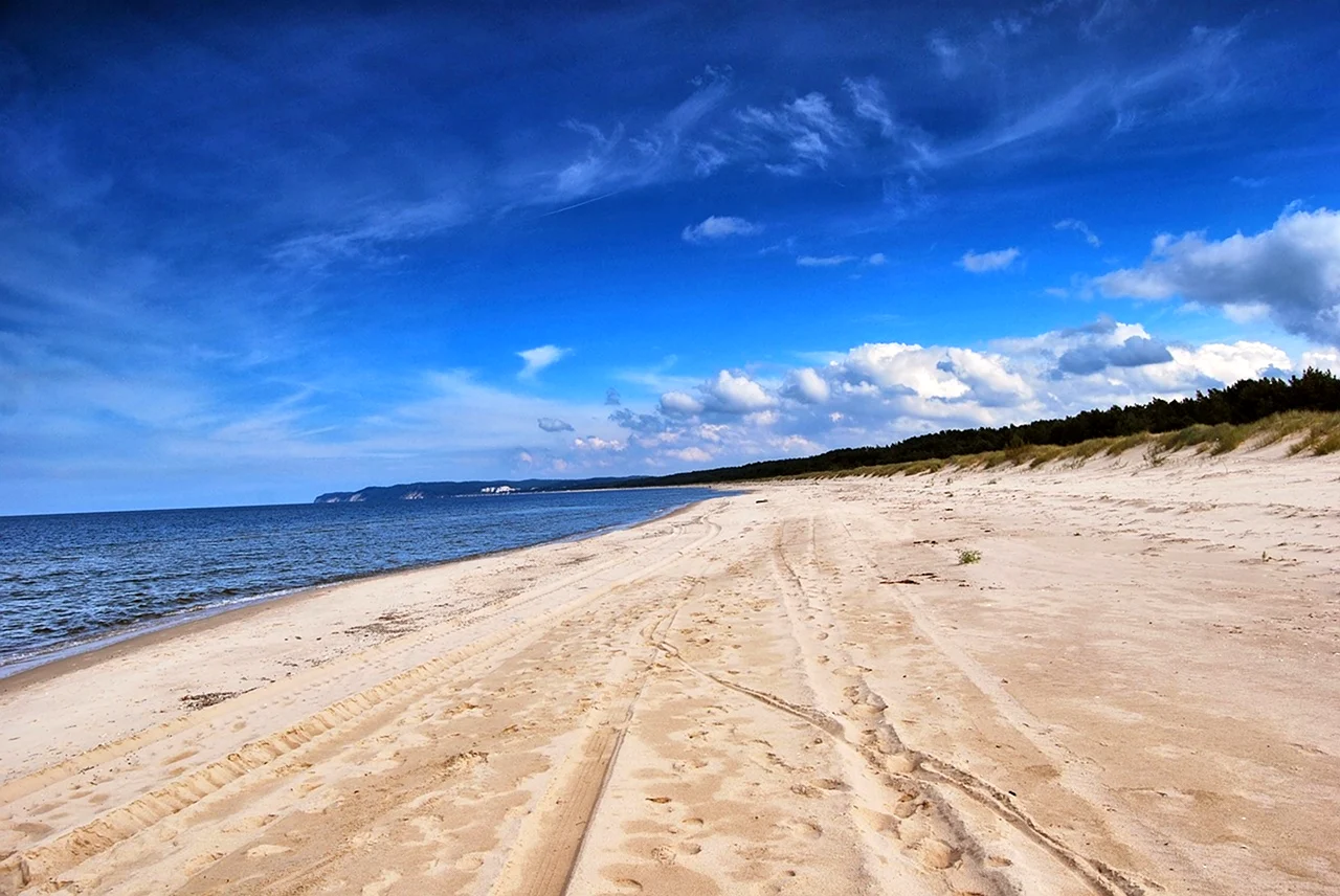 Пляж Песчаная балка Приморский
