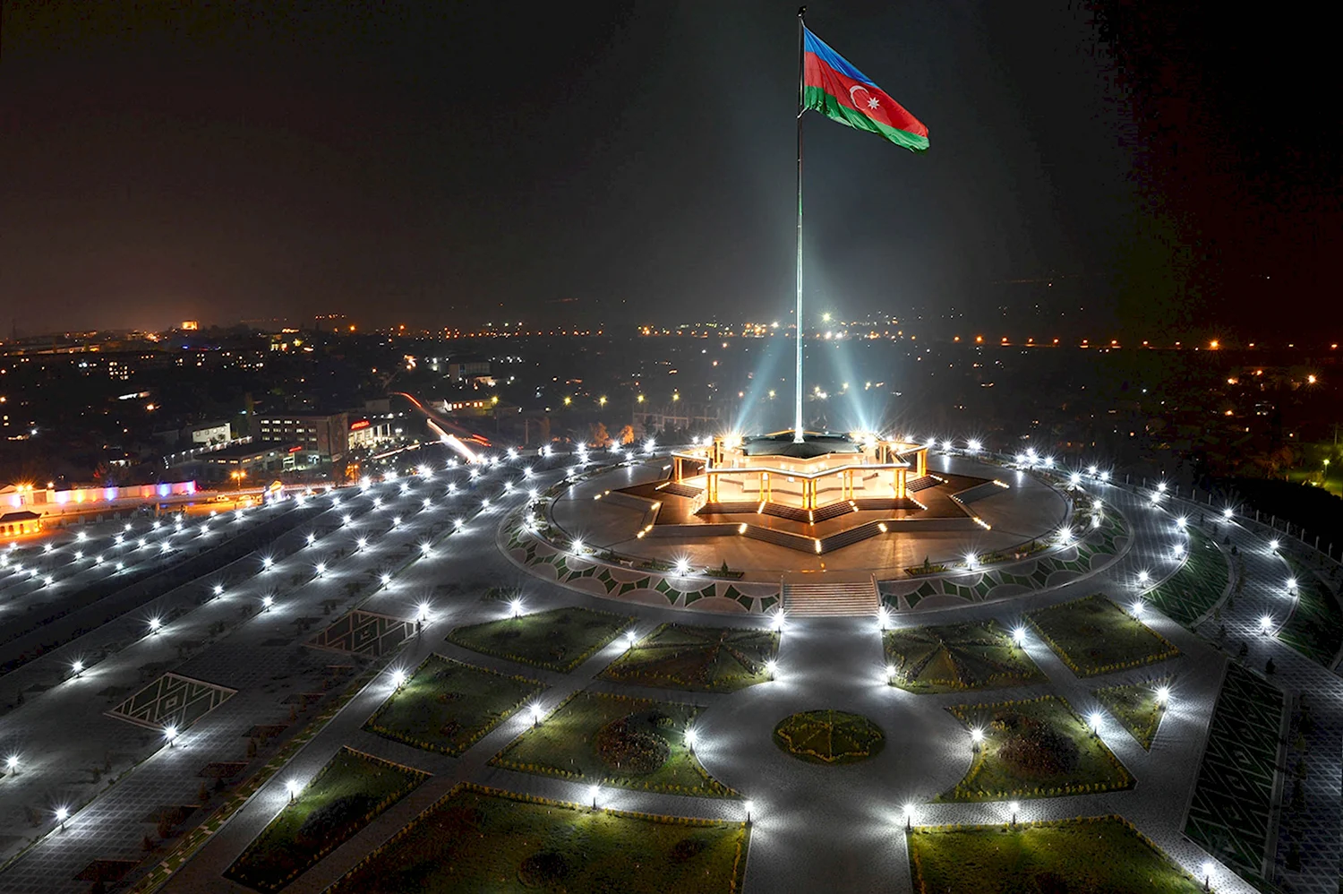 Площадь государственного флага Азербайджана
