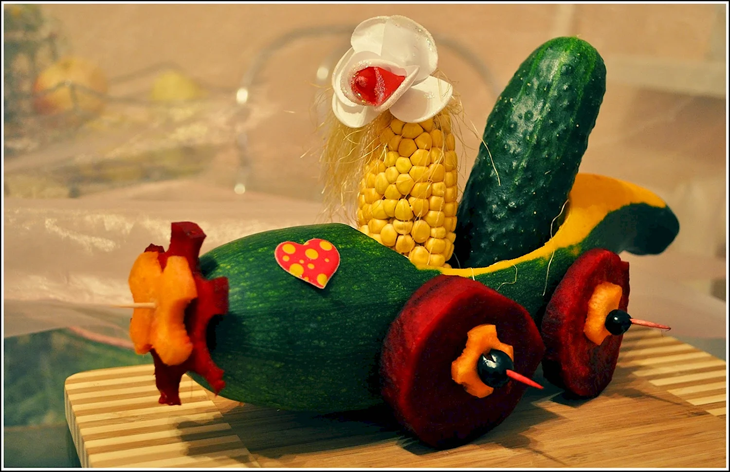 Поделки из овощей и фруктов на тему «Осень 2023» для выставки. Идеи для школы и детского сада