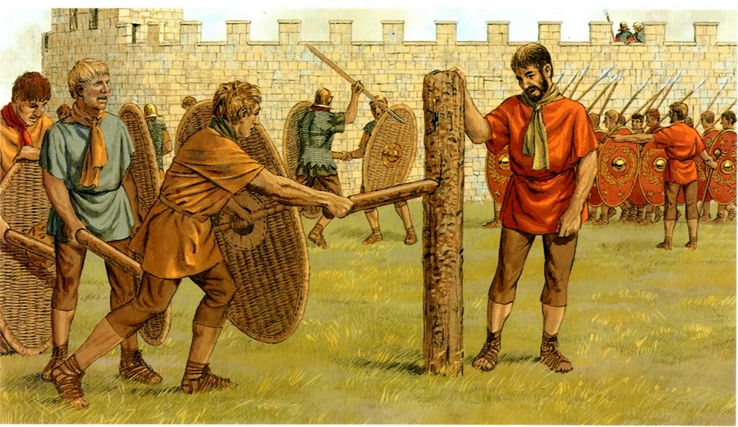 Подготовка армии в древнем Риме