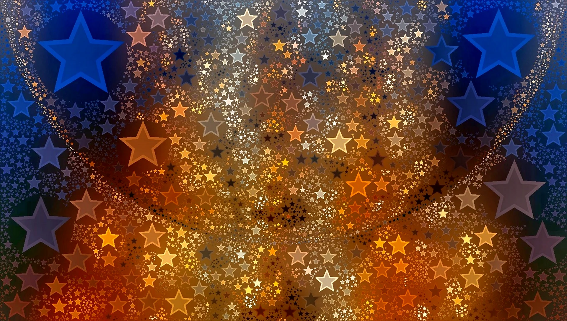 Праздничный фон со звездами