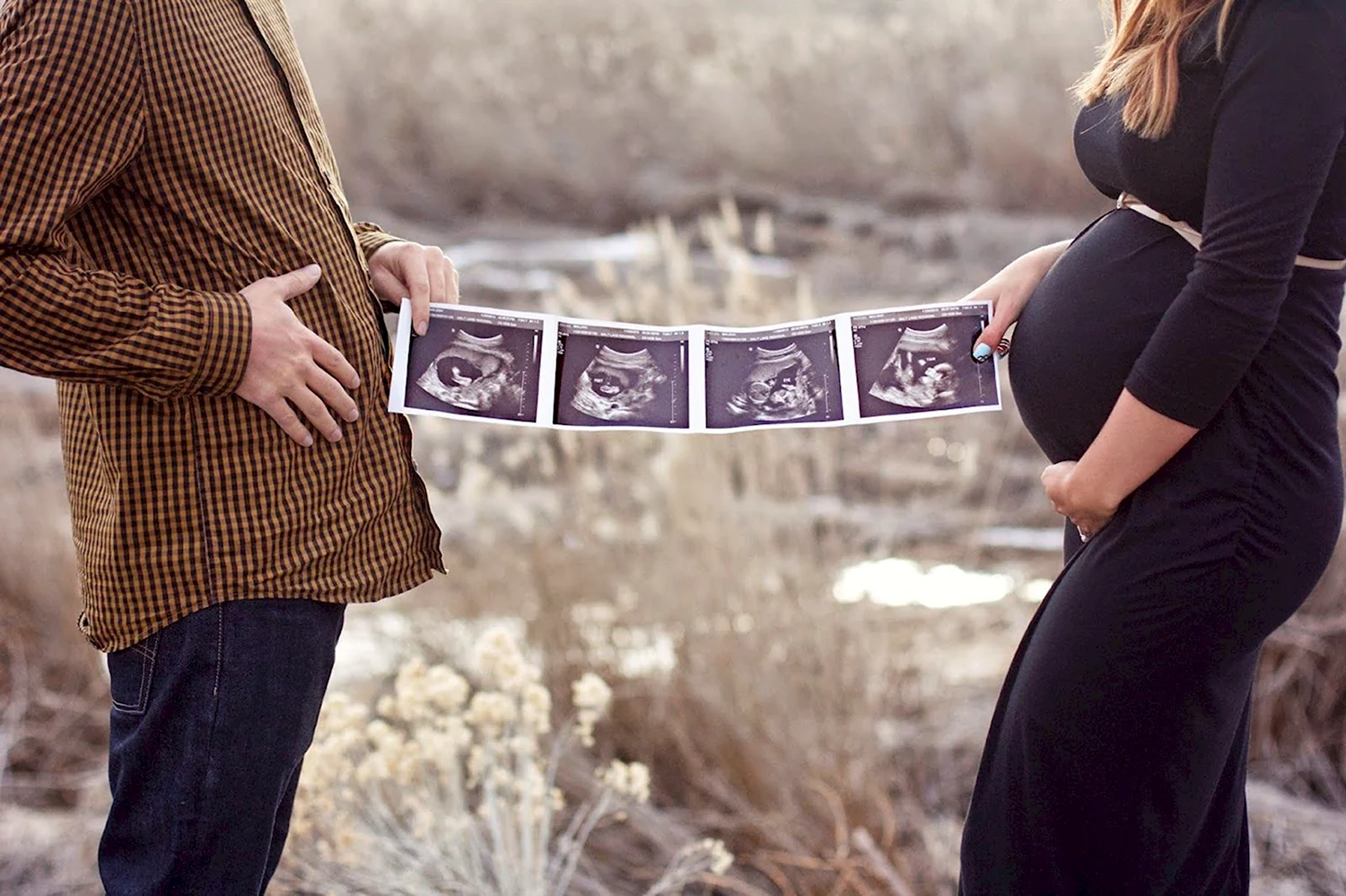 Прикольная фотосессия беременных