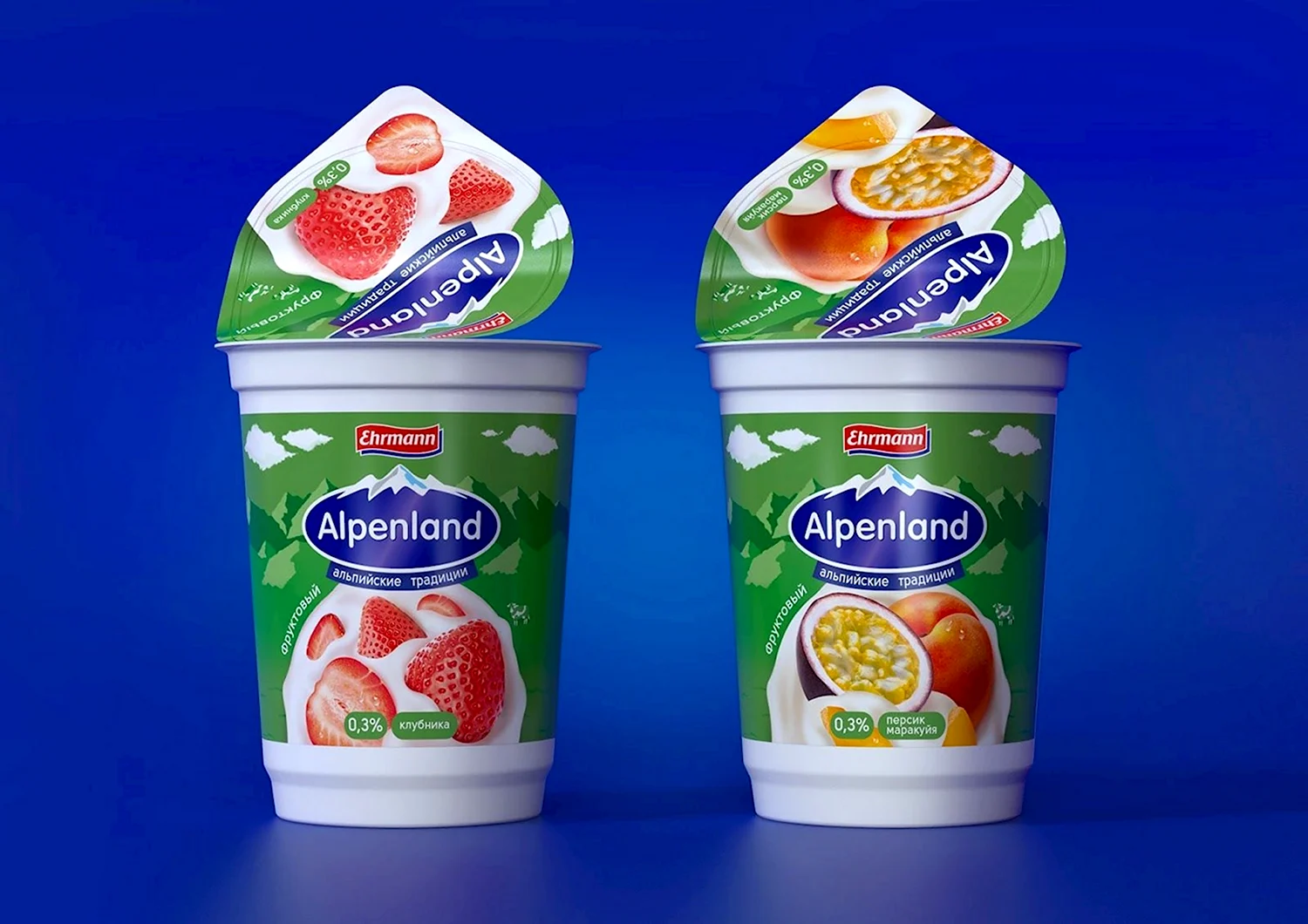 Продукт йогуртный Альпенленд 320