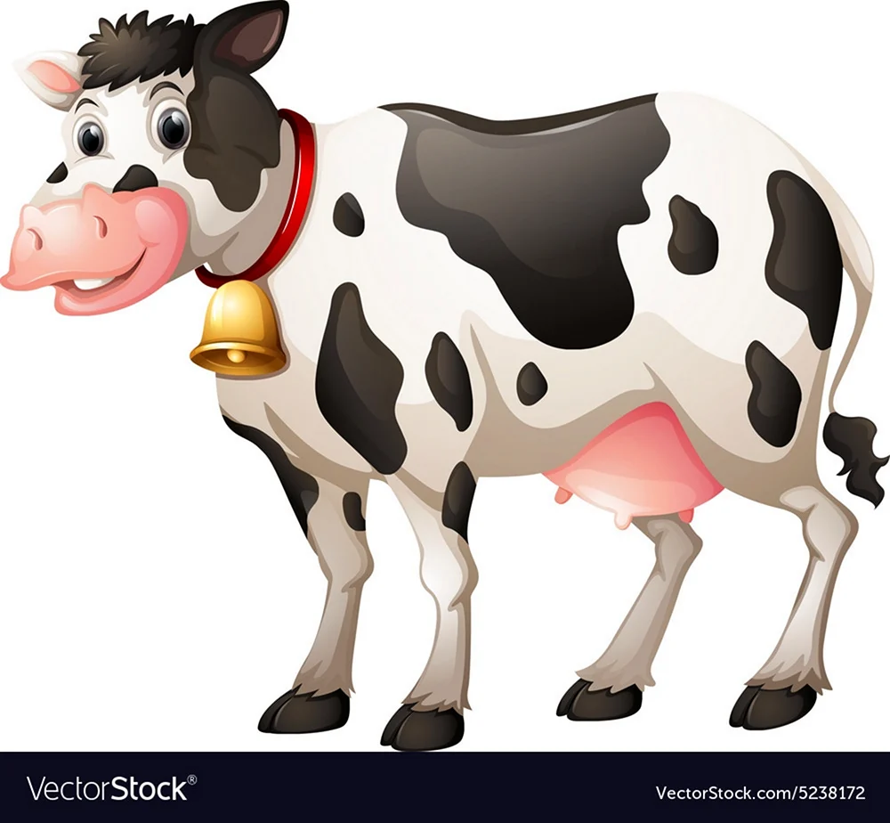Прозрачная корова с бубенчиком