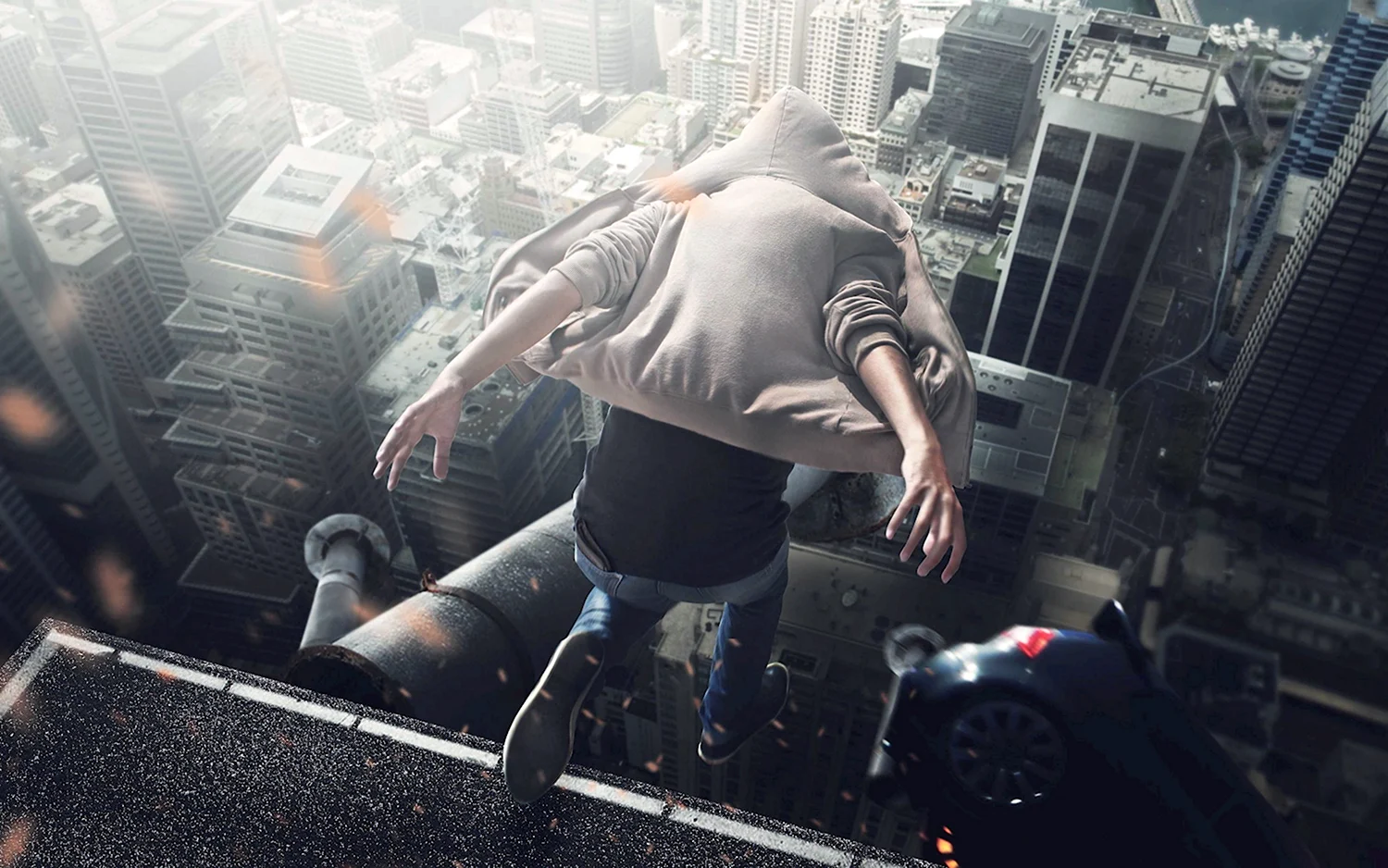 Прыжок с небоскреба