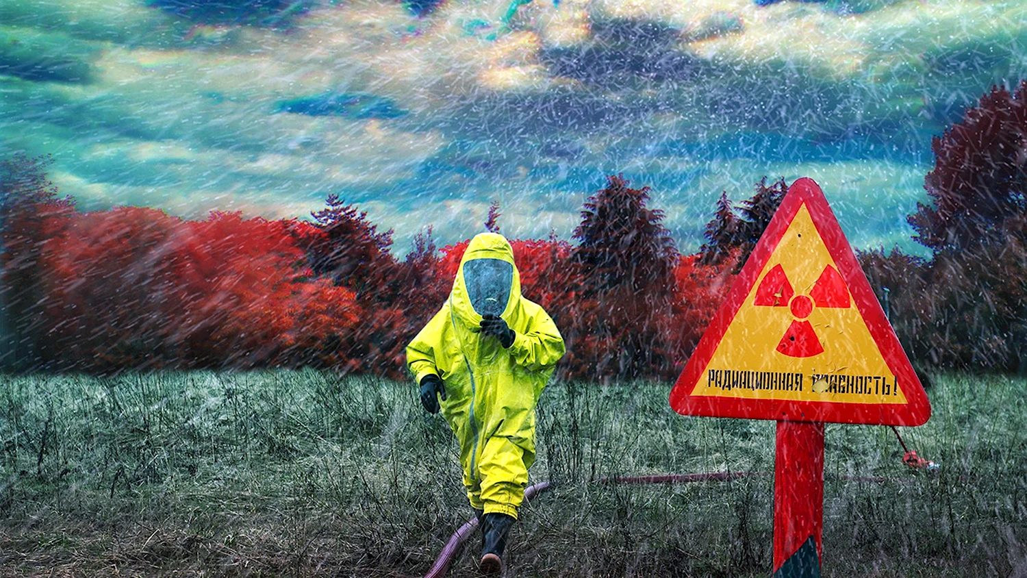 Радиоактивный дождь Чернобыль