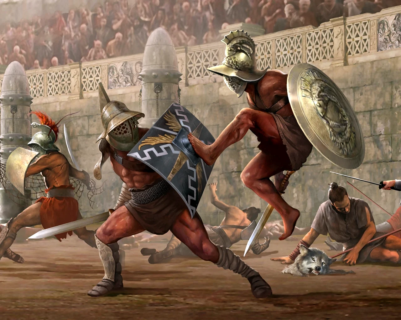 Развлечения в древнем Риме гладиаторские бои