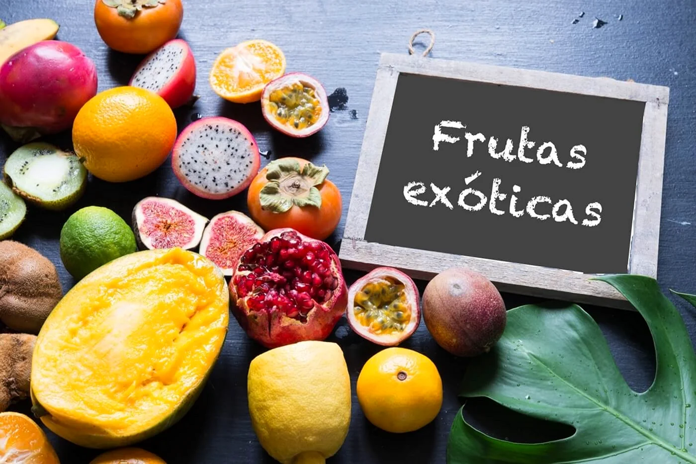 Реклама экзотических фруктов