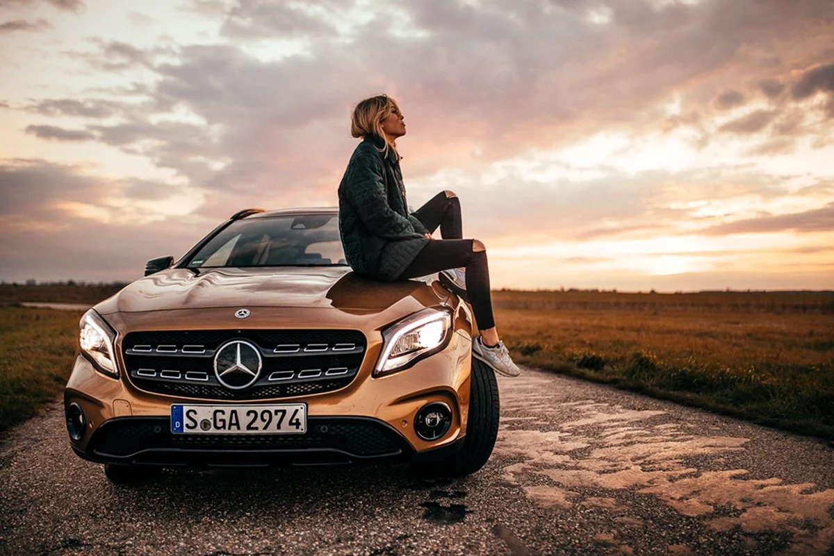 Реклама Mercedes Benz GLA