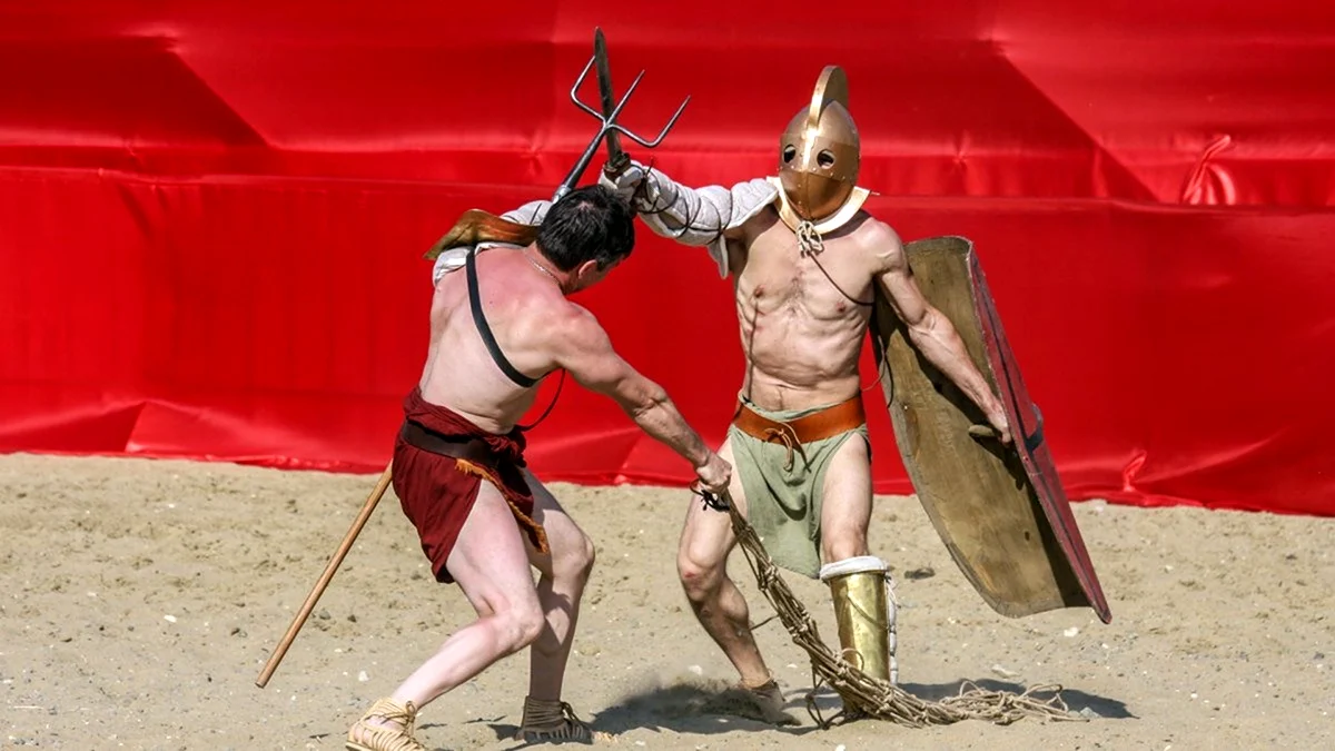 Римские Гладиаторы меч Арена