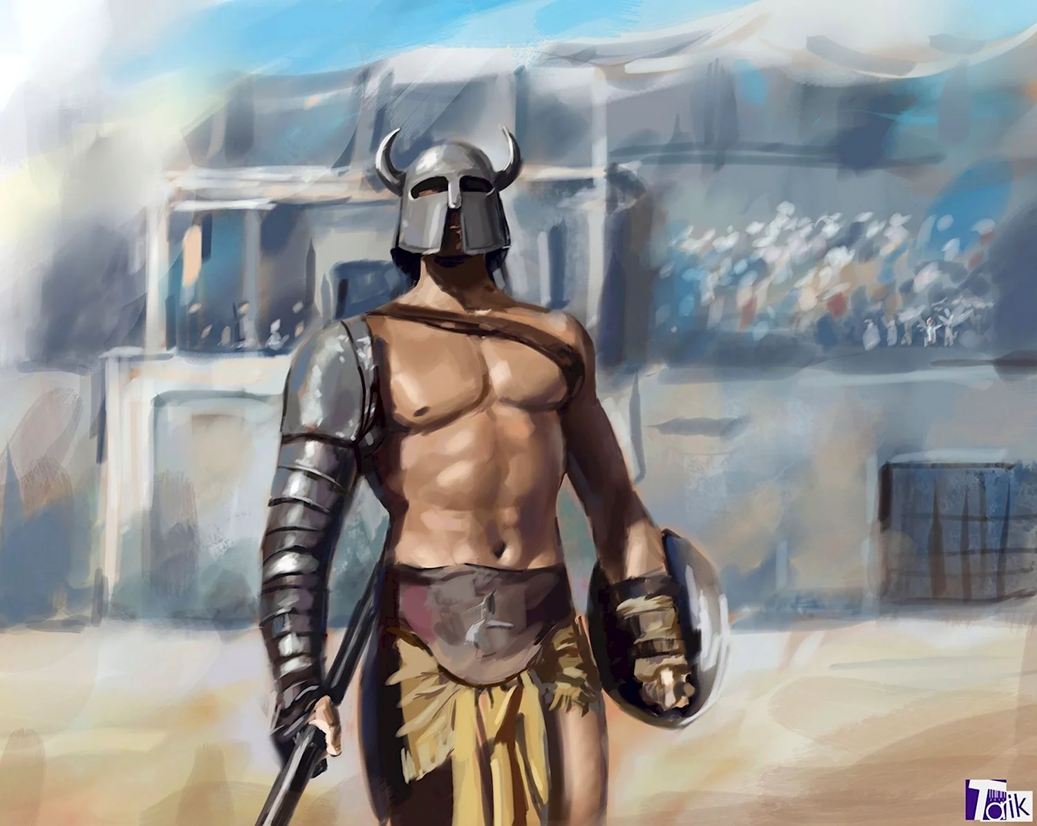 Римский воин Гладиатор