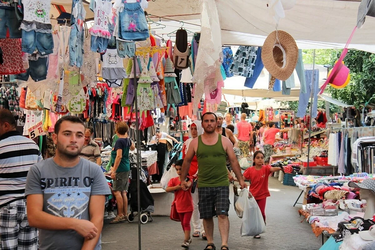 Рынок Лалели в Турции