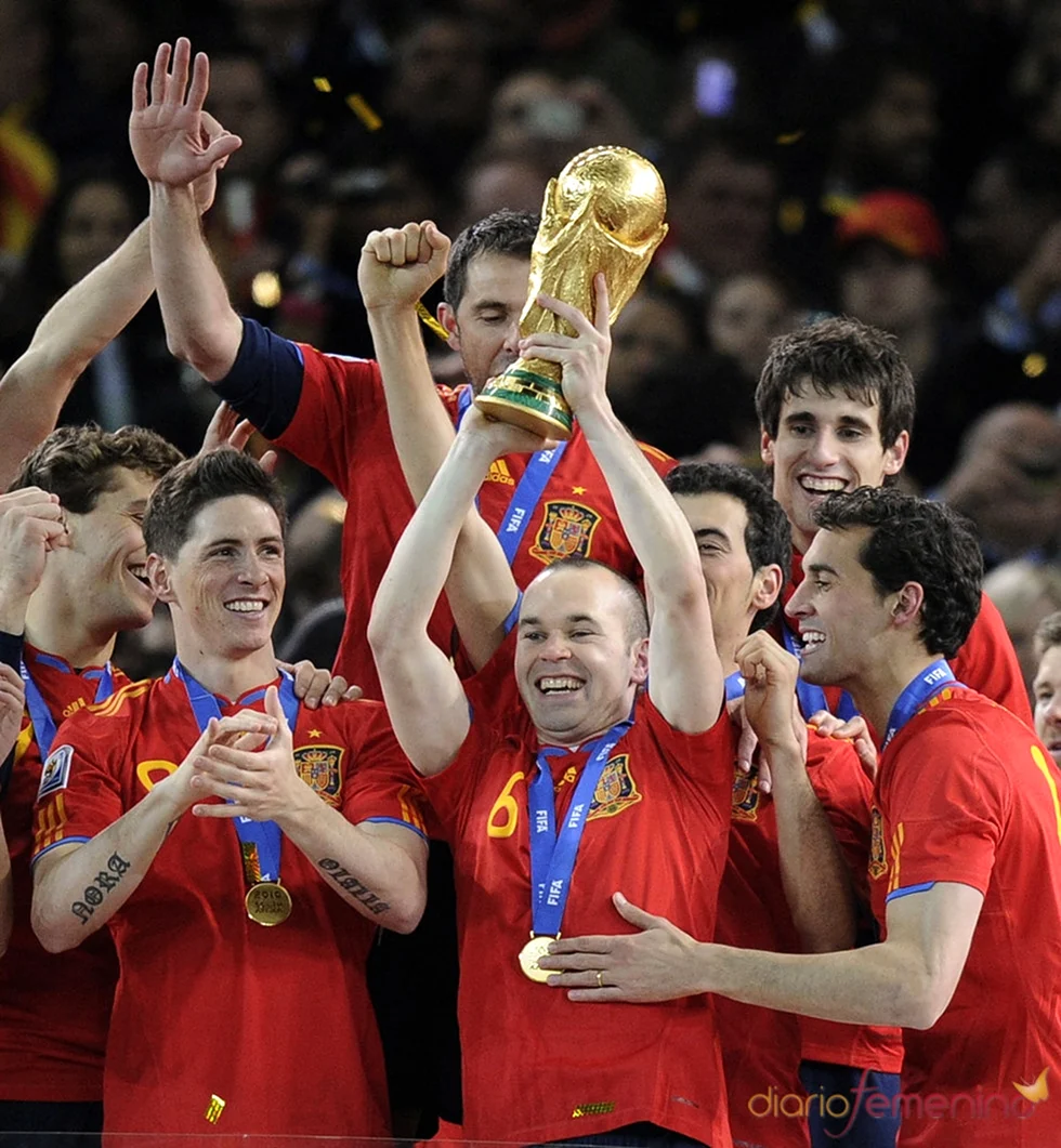 Сборная Испании чемпион мира 2010
