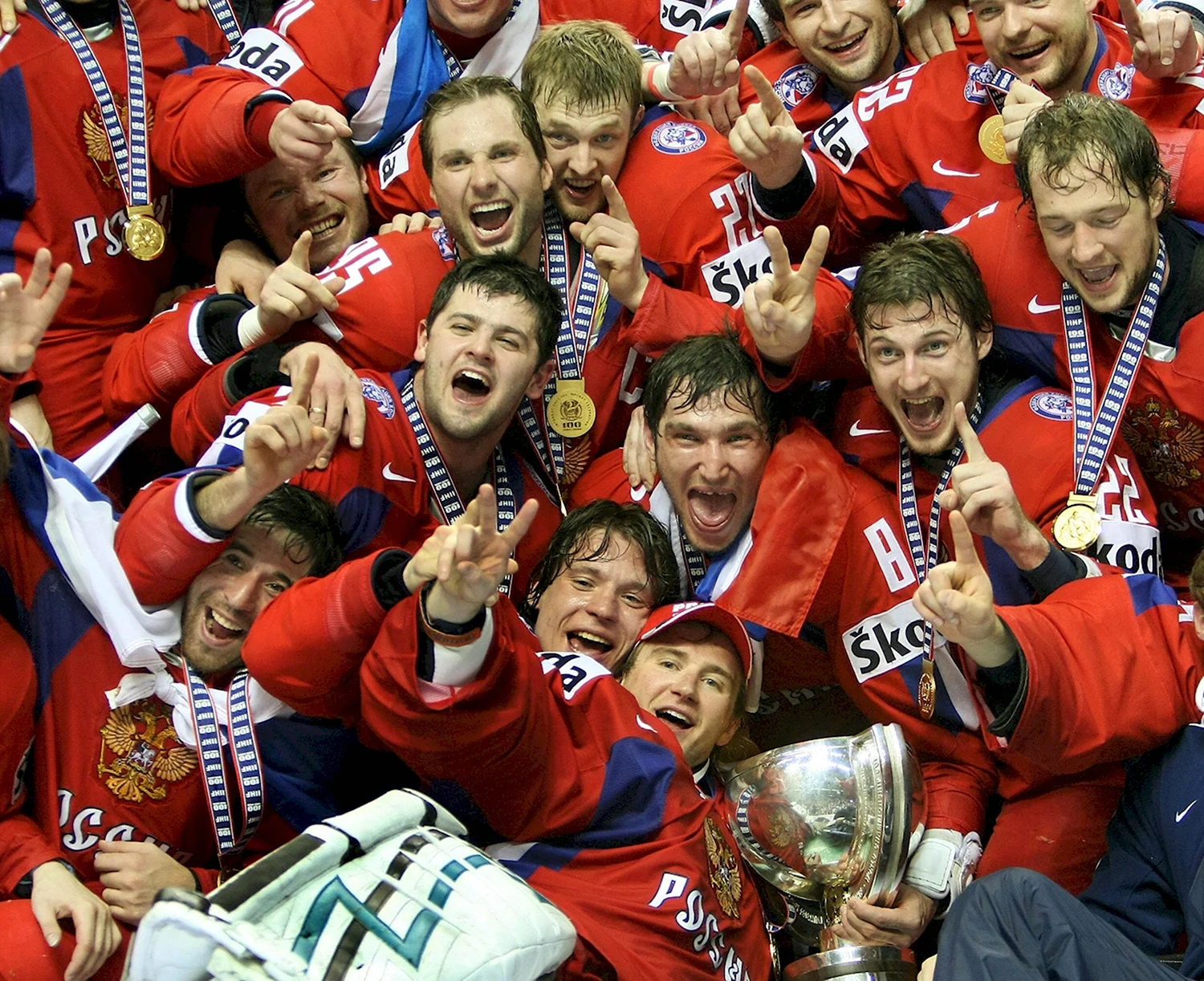 Сборная России по хоккею чемпионы мира