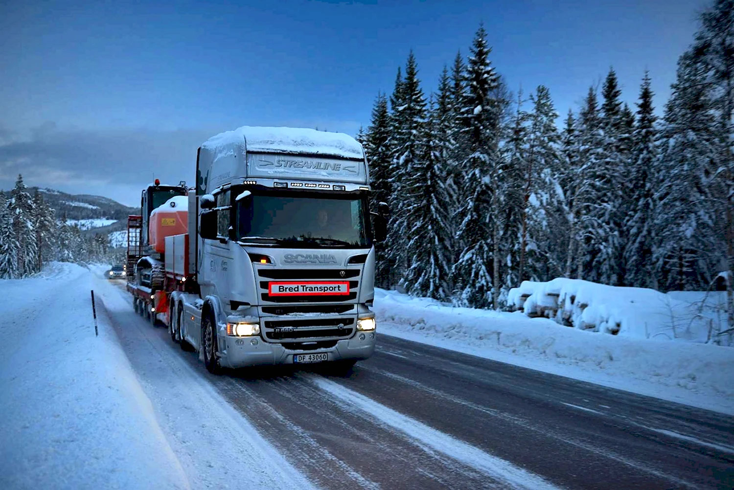 Scania r730 Snow plow