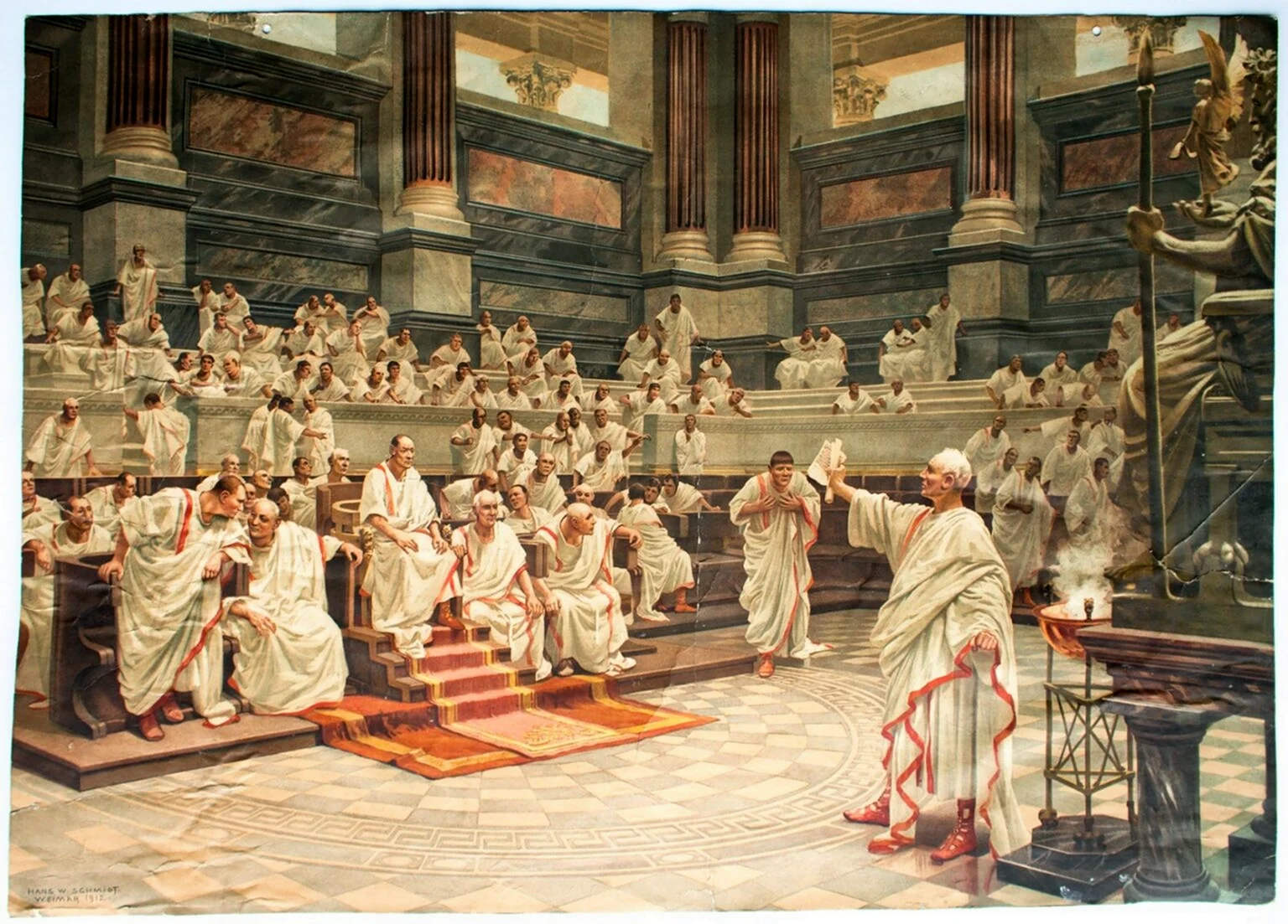 Сенат Рим картины