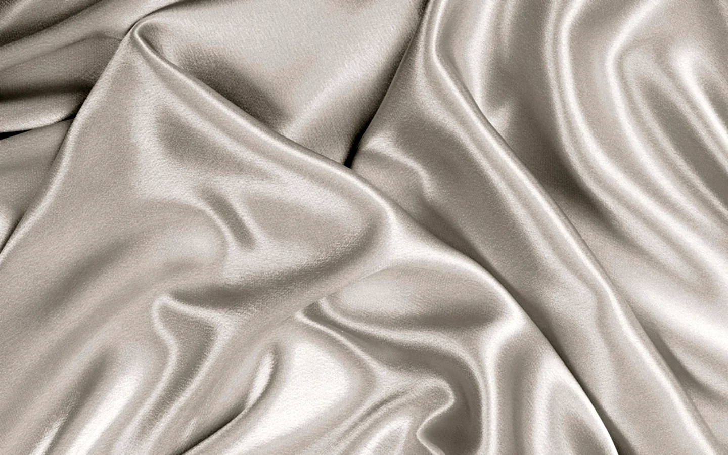 Серая шелковая ткань