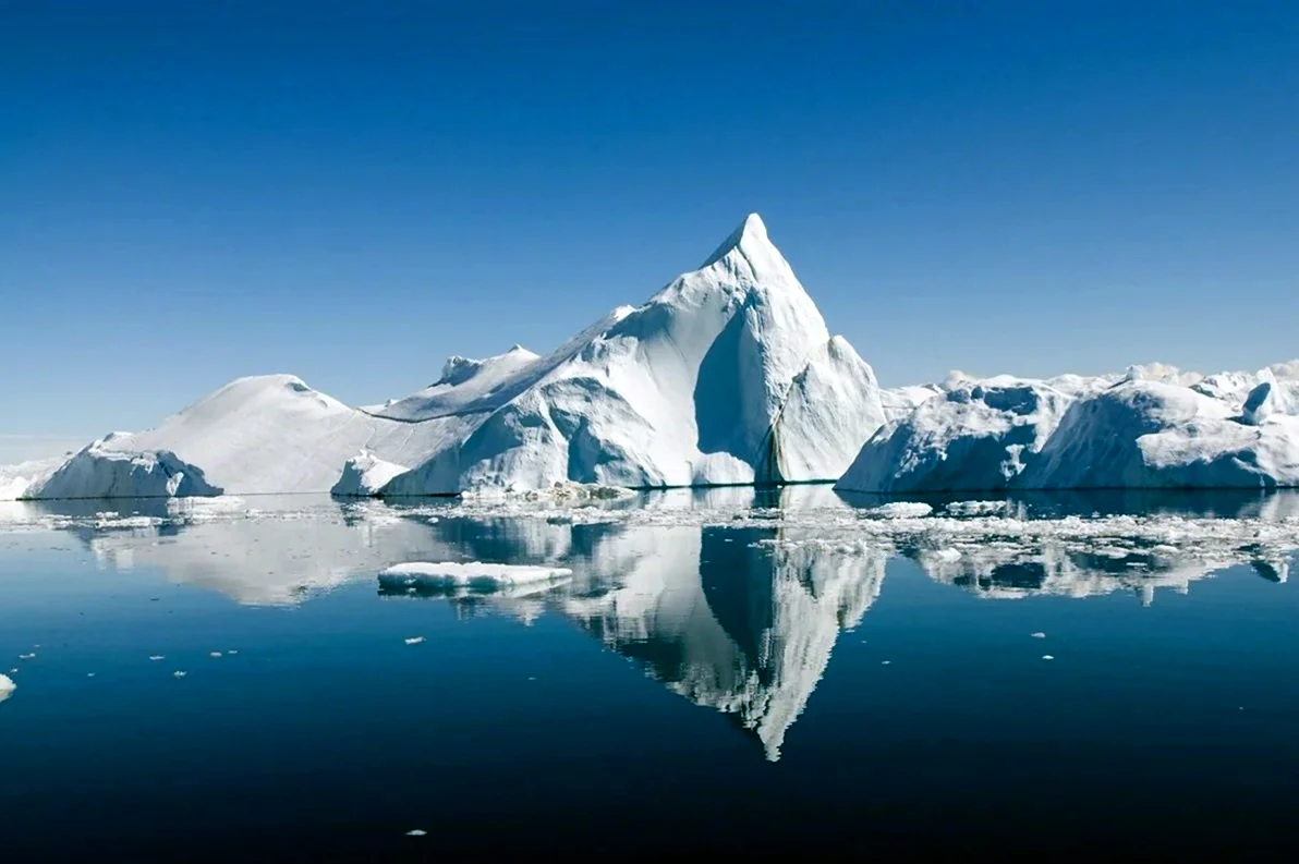 Северный полюс айсберги