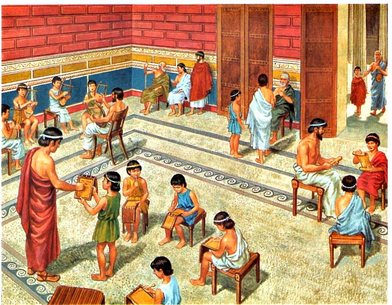 Школа в древней Греции