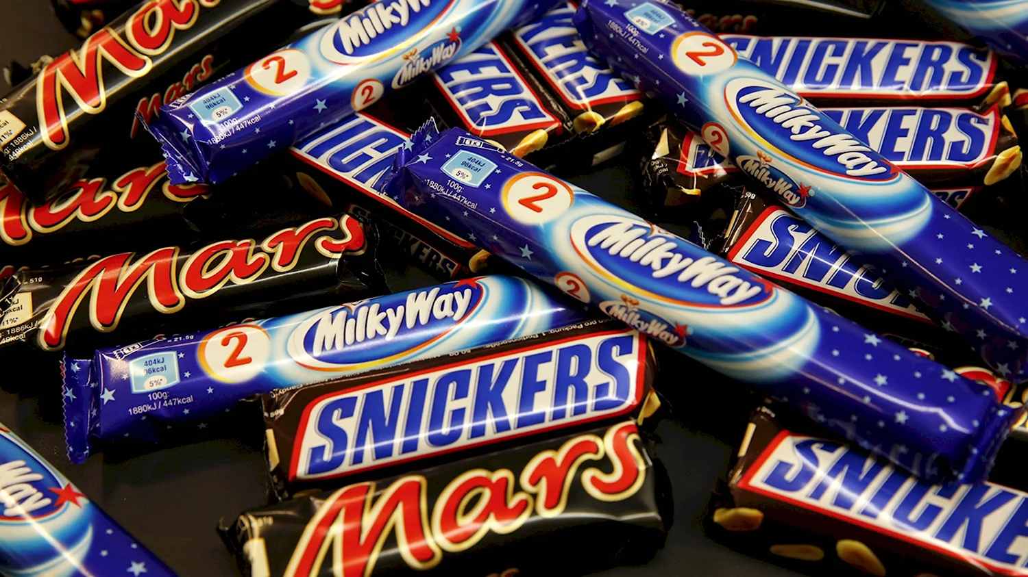 Шоколадные батончики Баунти Марс Твикс