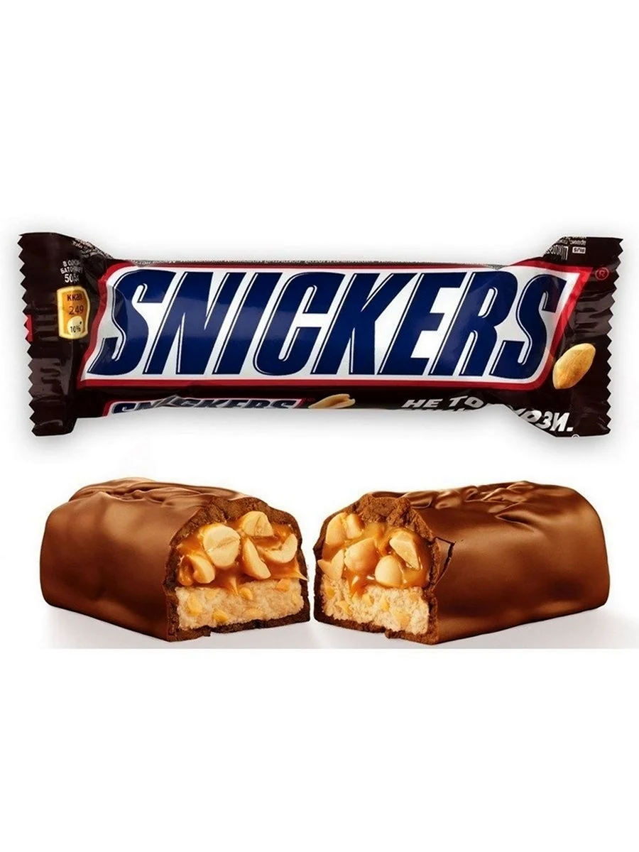 Шоколадный батончик snickers 505г