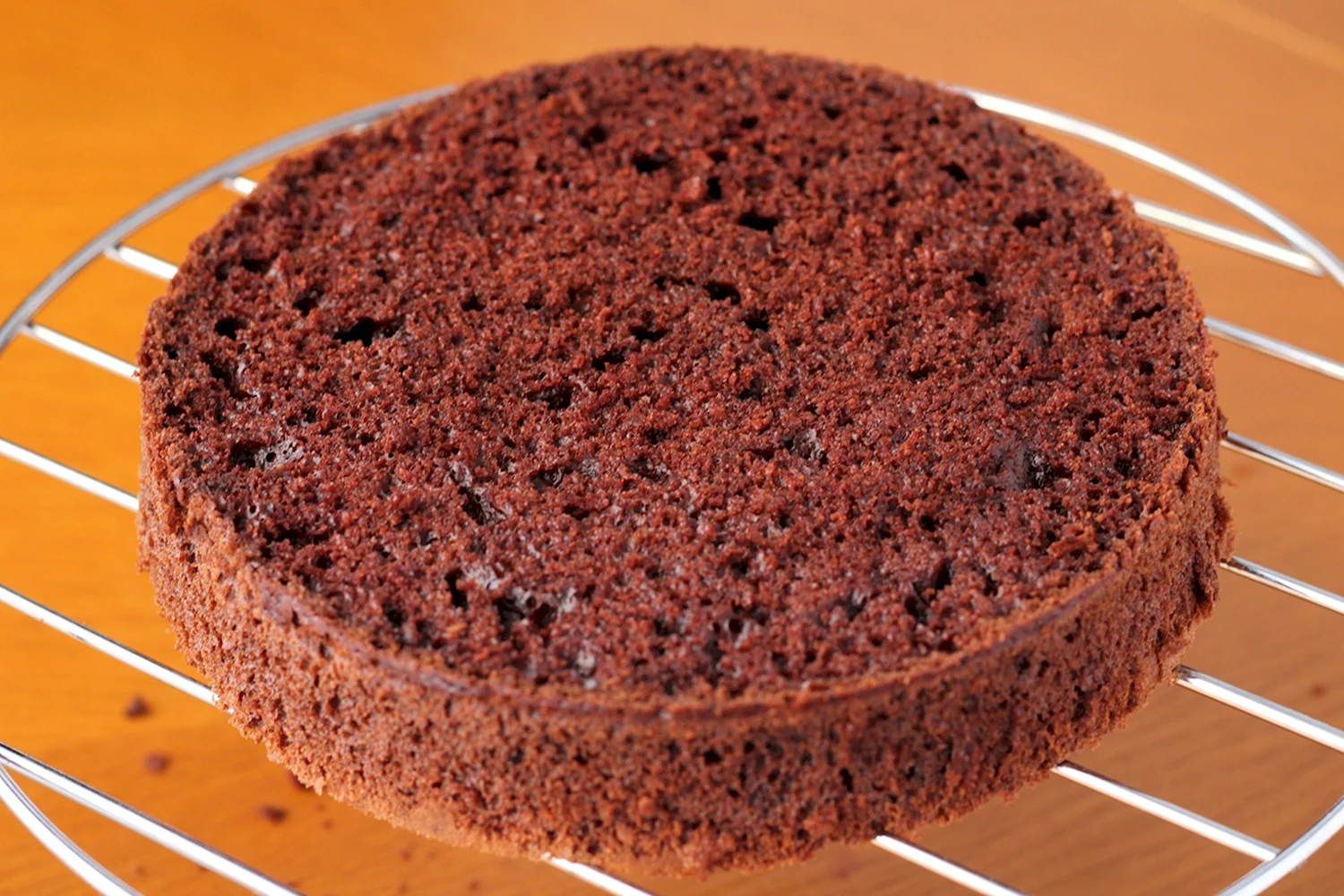 Шоколадный шифоновый бисквит торт