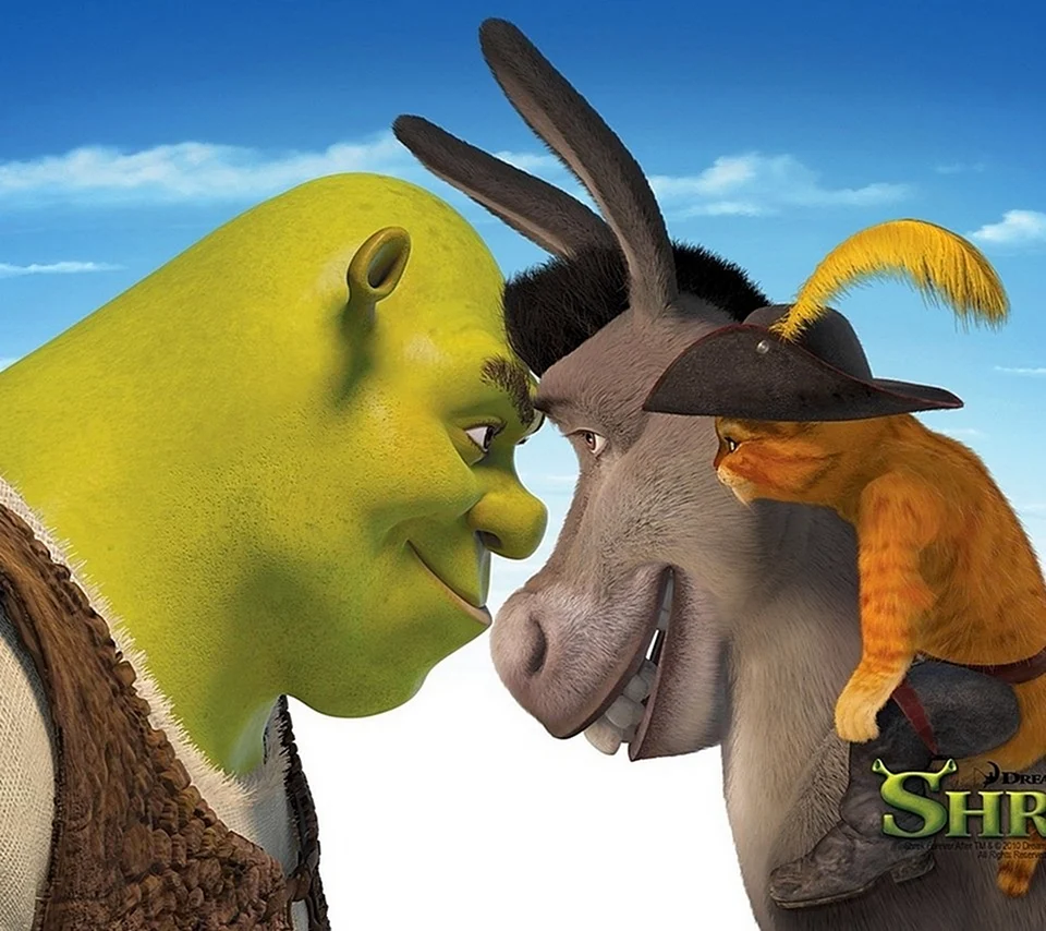 Shrek осел