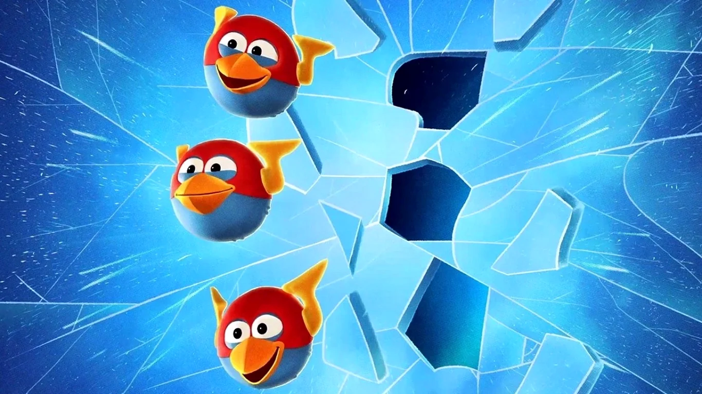 Синяя Троица Angry Birds Space