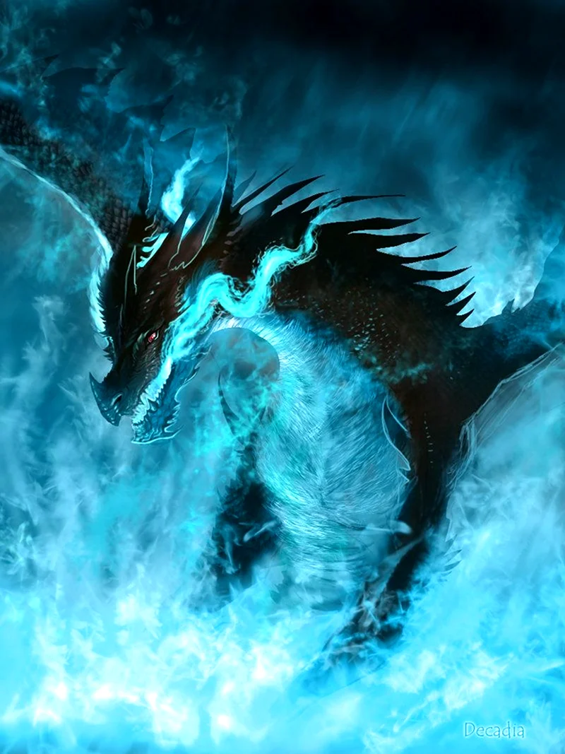 Синий дракон