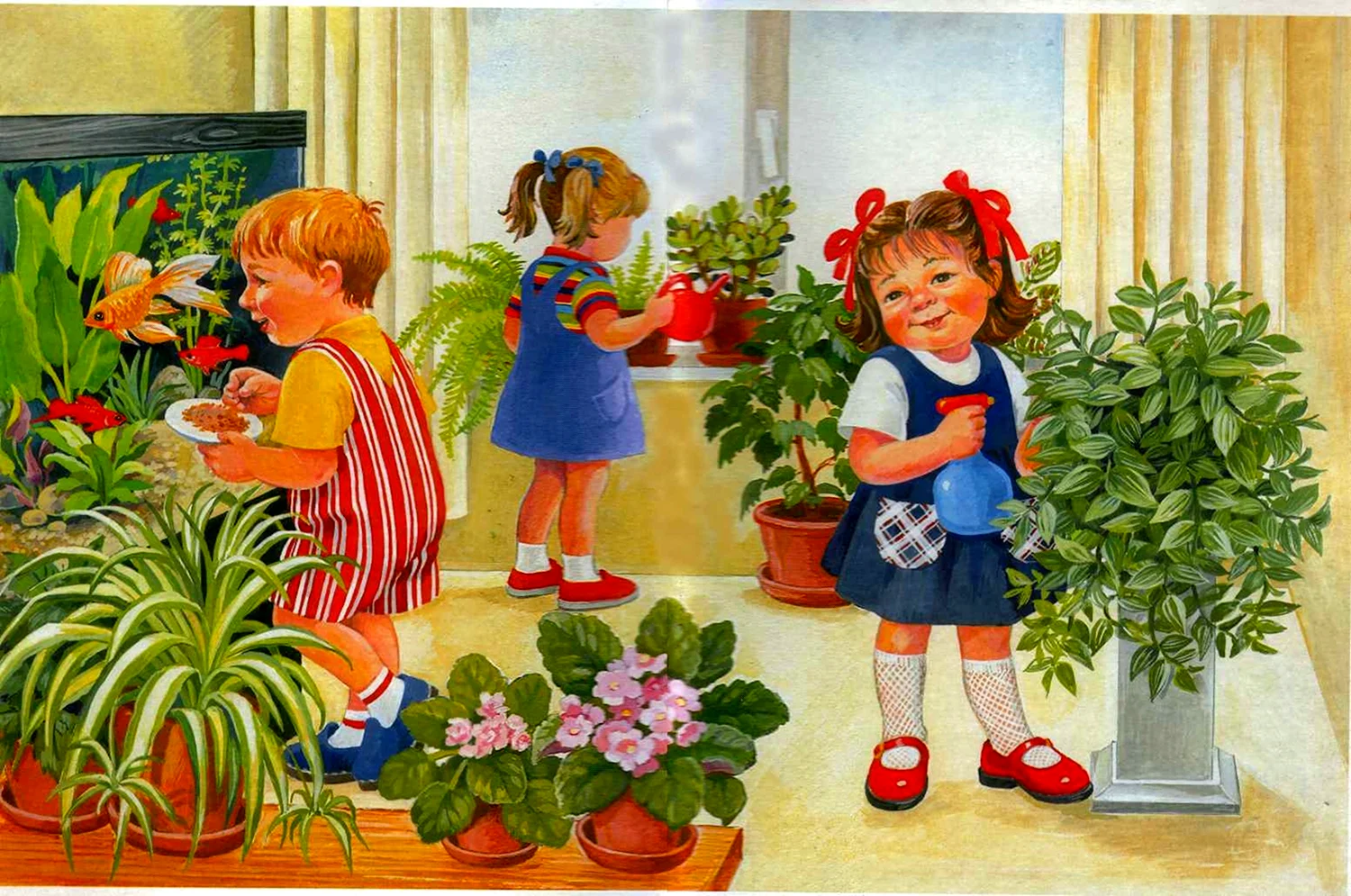 Картинки с комнатными растениями для детского сада. Сюжетные картины. Детский сад картина. Сюжетные картинки. Сюжетные картины для детского сада.