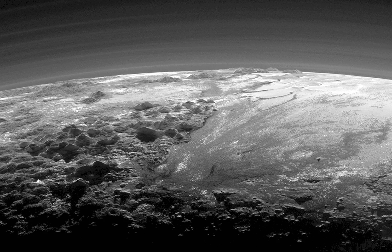 Снимки Плутона New Horizons