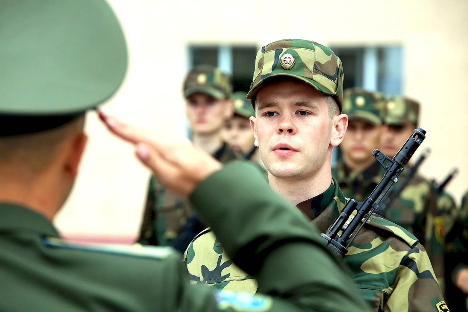 Солдат армии РФ срочники